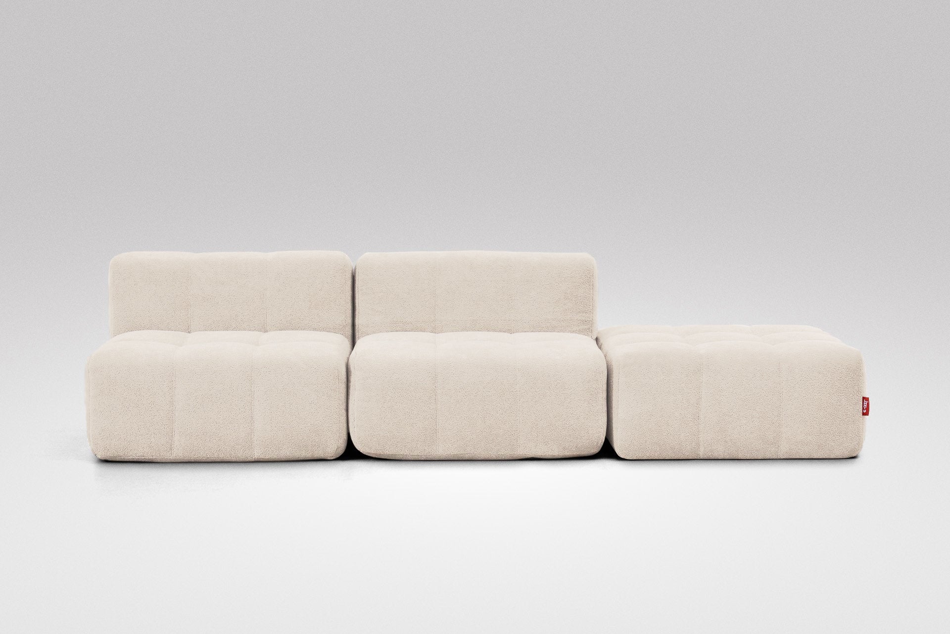 3 Teiliges Modulares Sofa – Beige - Image 2