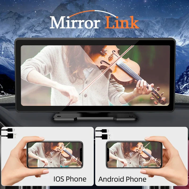 Universal Wireless Carplay Android Auto Car Screen - Image 4