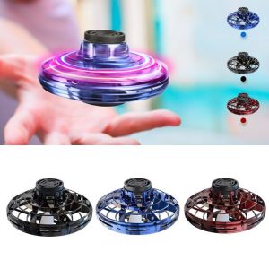 Interactive Drone LED UFO Type Flying Helicopter Spinner