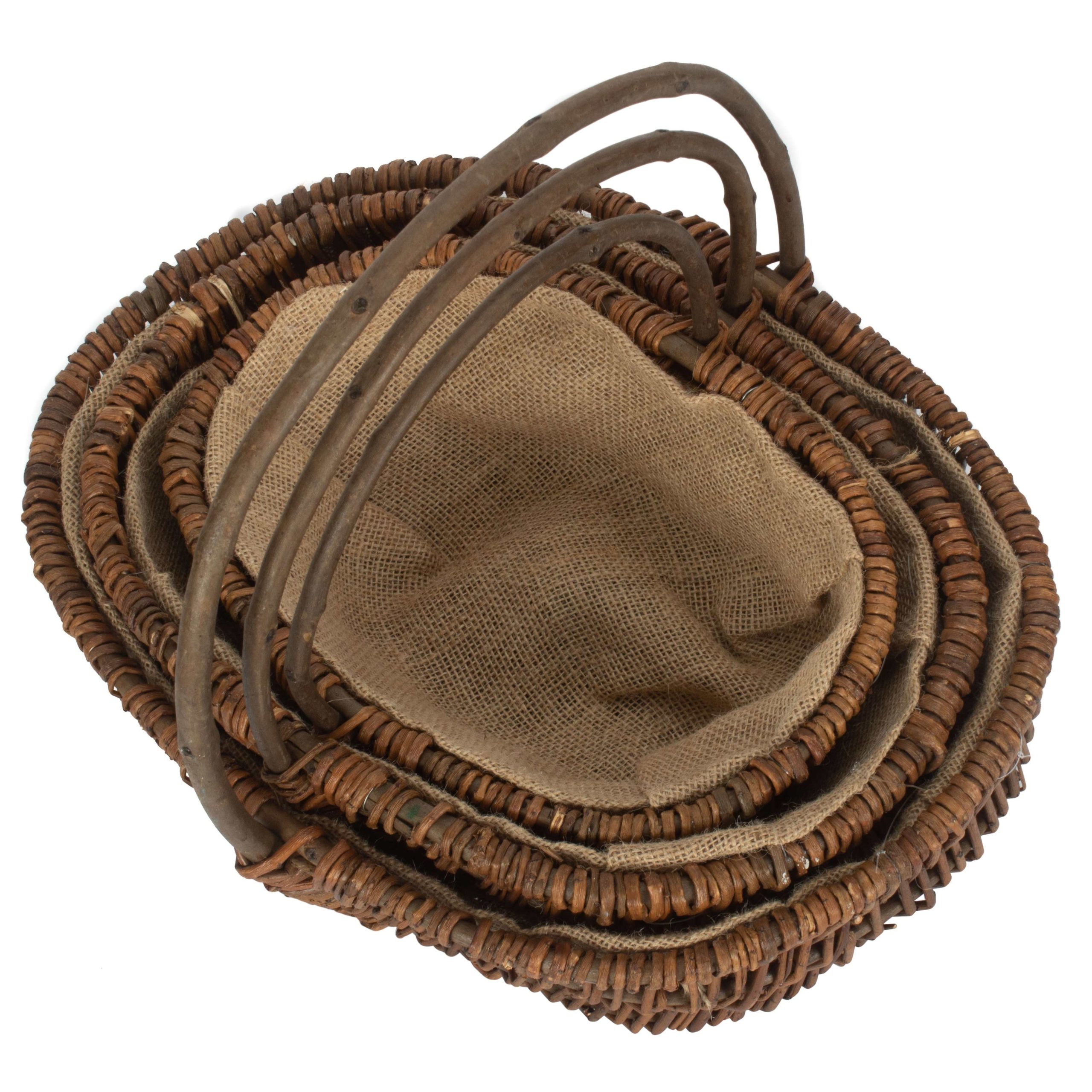 Oval Unpeeled Willow Garden Trug - Image 2