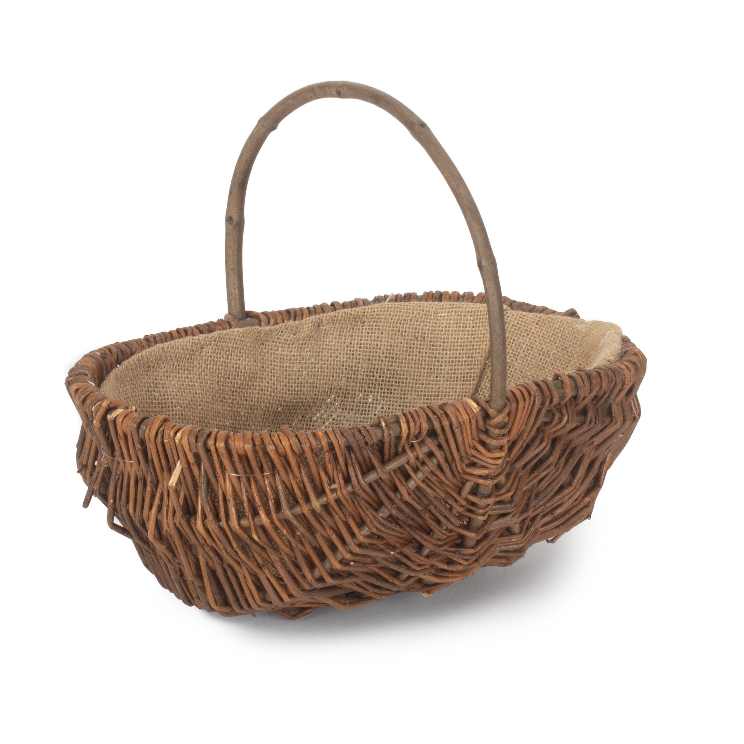 Oval Unpeeled Willow Garden Trug - Image 4